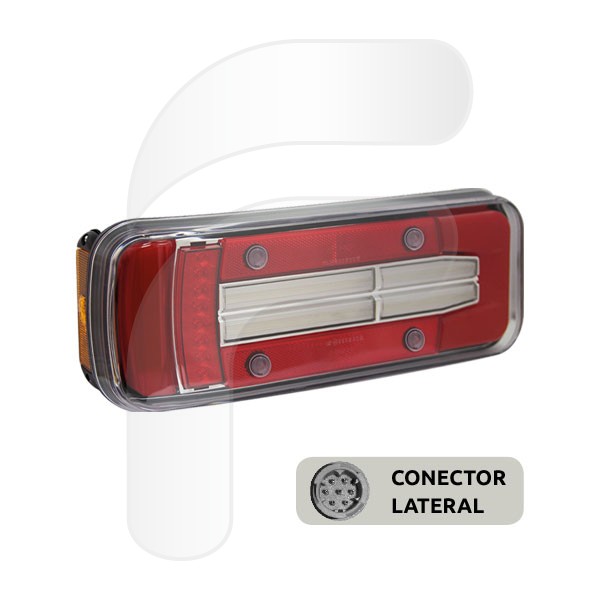 REAR LAMPS REAR LAMPS WITHOUT TRIANGLE 24V UNIVERSAL GLOWING LEFT